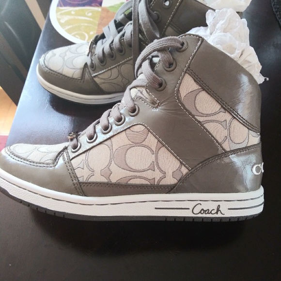 Grey high top sneakers brand new.. - Picture 5 of 7